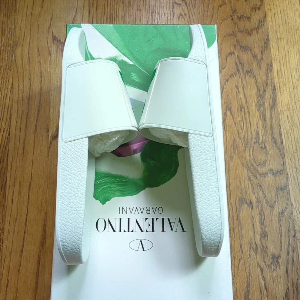 NIB Valentino UFO Face Pool Slides Undercover Jun Takahashi Collaboration EU 41